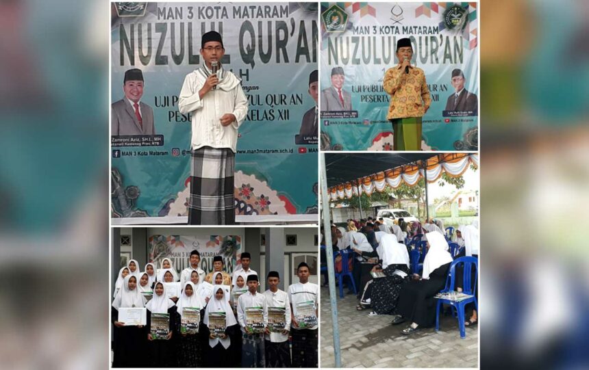 Nuzulul Qur’an & Uji Publik Hafalan di MAN 3 Mataram