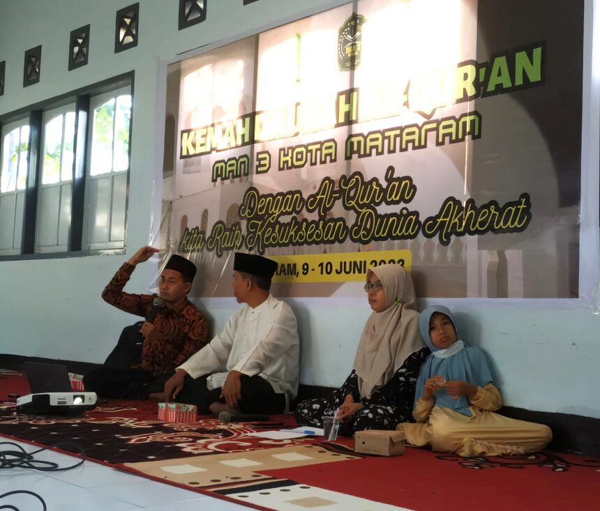 Kemah Daurah AL-QUR’ANKemah Daurah Al-Qur’an: Perpanjangan Kegiatan Literasi Al-Qur’an yang Membuka Peluang Baru bagi Siswa MAN 3 Mataram