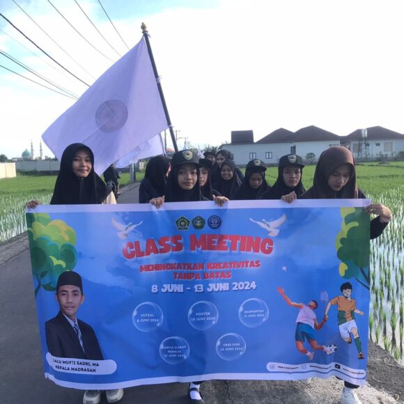 Kemeriahan Pembukaan Classmeeting Semester Genap Tahun Pelajaran 2023/2024