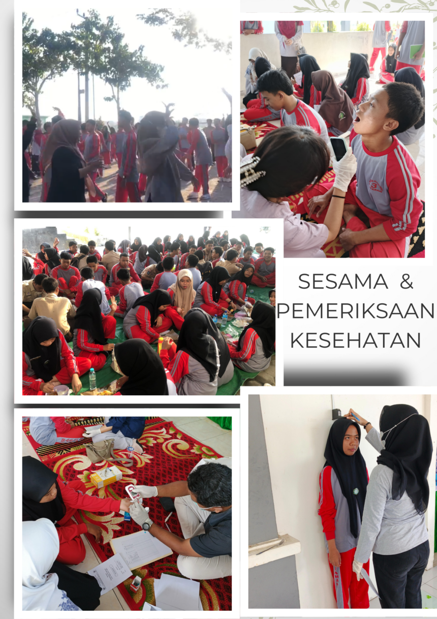 Senam Sarapan Bersama (SeSaMa) dan Pemeriksaan Kesehatan Oleh Tim Puskesmas Karang Pule