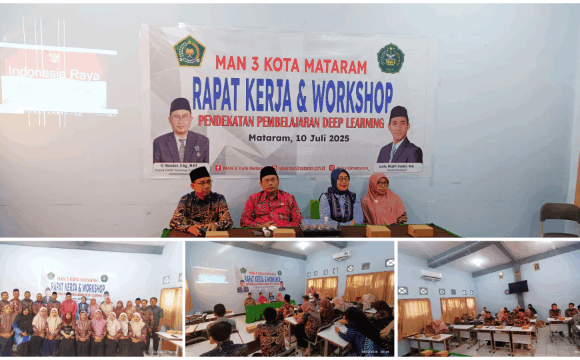 RAPAT KERJA dan WORKSHOP PENDEKATAN PEMBELAJARAN DEEP LEARNING