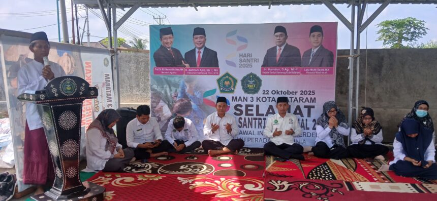 santri fest 2 MAN 3 Kota Mataram Gelar “Santri Fest” Meriahkan Hari Santri 2025