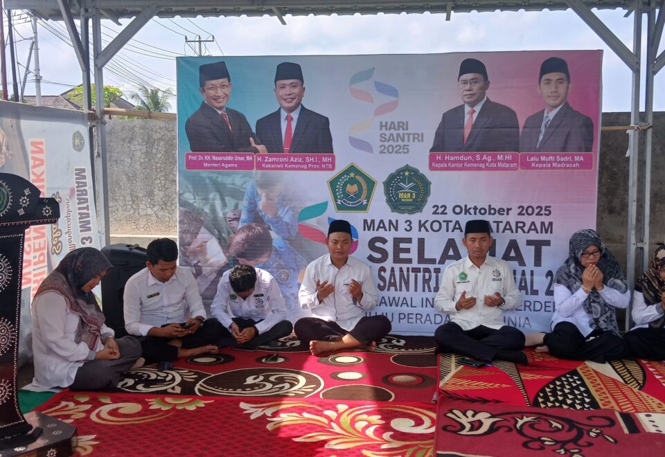 santri fest 2 MAN 3 Kota Mataram Gelar “Santri Fest” Meriahkan Hari Santri 2025