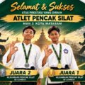 Dua Atlet Pencak Silat MAN 3 Kota Mataram Torehkan Prestasi Gemilang di Kejurnit IV 2026