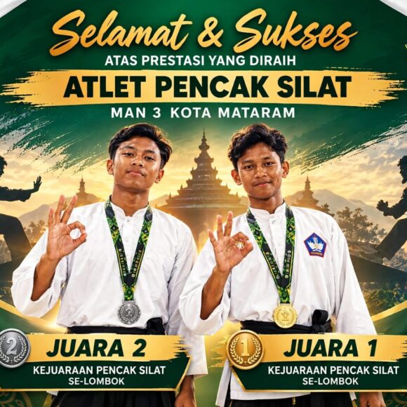 Dua Atlet Pencak Silat MAN 3 Kota Mataram Torehkan Prestasi Gemilang di Kejurnit IV 2026